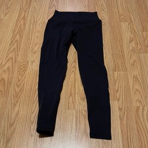 Alo black 7/8 HIGH-WAIST AIRBRUSH LEGGING